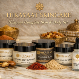 Hikayaat Complete Skincare & Body Set – 5 Luxe Essentials